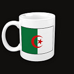 Algeria Flag Map Classic Mug