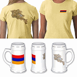 Armenia Flag plus Map Design