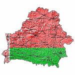 Belarus Art Map Design