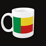 Benin Flag Map Classic Mug