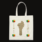 Benin Map Flag Border Bag