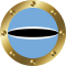 botswana flag icon