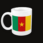 Cameroon Flag Map Classic Mug