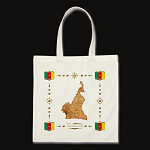 Cameroon Map Flag Border Bag