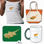 Cyprus FlagAndMap Products