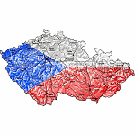 Czechia Art Map Design