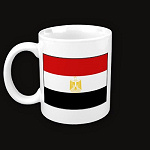 Egypt Flag Map Classic Mug
