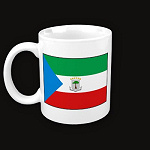 Equatorial Guinea Flag Map Classic Mug