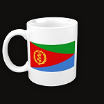 Eritrea Flag Map Classic Mug