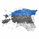 Estonia Art Map Design