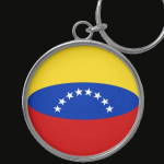 Venezuela Flag Keychain