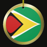 Guyana Flag Ornament
