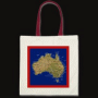 australia map bag