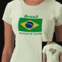 brazil flag map tshirt