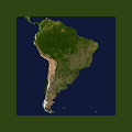 south-america map