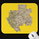 Gabon Map Mousepad