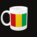 Guinea Conakry Flag Map Classic Mug