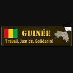 Guinea Conakry Flag Map Text Bumper Sticker