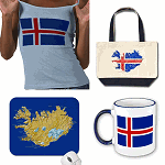 Iceland FlagAndMap Products
