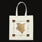 Kenya Map Flag Border Bag