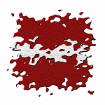 Latvia Art Flag Design