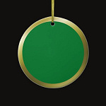 Libya Fisheye Flag Ornament