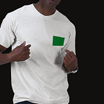 Libya Flag Map Basic T-Shirt