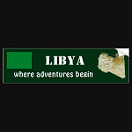 Libya Flag Map Text Bumper Sticker