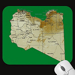 Libya Map Mousepad