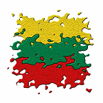 Lithuania Art Flag Design