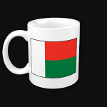 Madagascar Flag Map Classic Mug