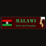 Malawi Flag Map Text Bumper Sticker
