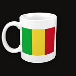 Mali Flag Map Classic Mug
