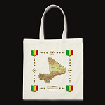 Mali Map Flag Border Bag