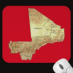 Mali Map Mousepad