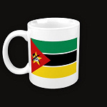 Mozambique Flag Map Classic Mug
