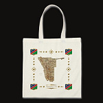 Namibia Map Flag Border Bag