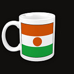 Niger Flag Map Classic Mug