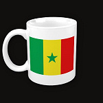 Senegal Flag Map Classic Mug