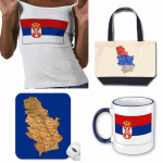 Serbia FlagAndMap Products