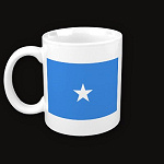 Somalia Flag Map Classic Mug