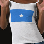 Somalia Flag Map Spaghetti Top
