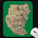 Sudan Map Mousepad