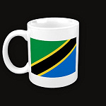 Tanzania Flag Map Classic Mug