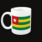 Togo Flag Map Classic Mug