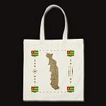 Togo Map Flag Border Bag