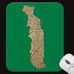 Togo Map Mousepad