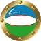 uzbekistan flag icon